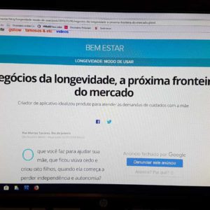 Matéria sobra a Gero360 no G1